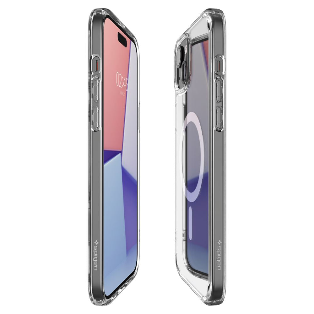 ETUI SPIGEN ULTRA HYBRID MAG MAGSAFE IPHONE 15 BIAŁE