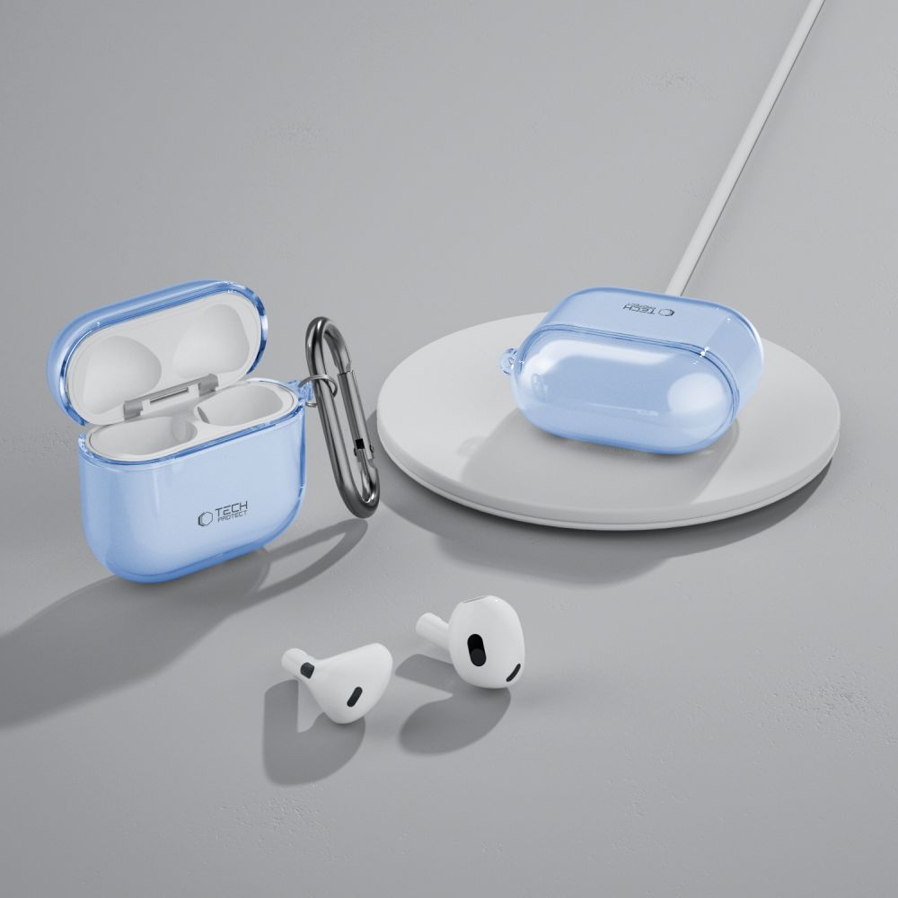 ETUI NA SŁUCHAWKI TECH-PROTECT FLEXAIR APPLE AIRPODS 4 NIEBIESKIE