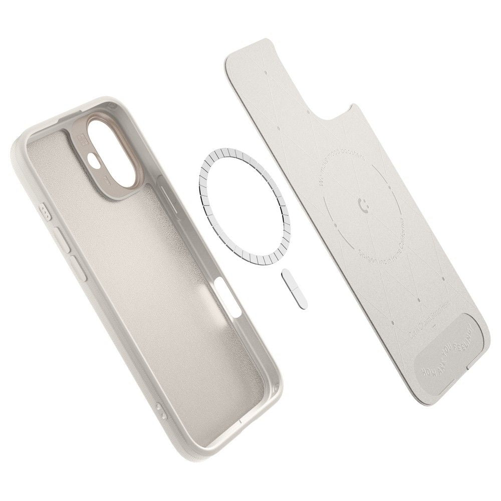 ETUI SPIGEN CYRILL KAJUK MAG MAGSAFE IPHONE 16 CREAM BEŻOWE