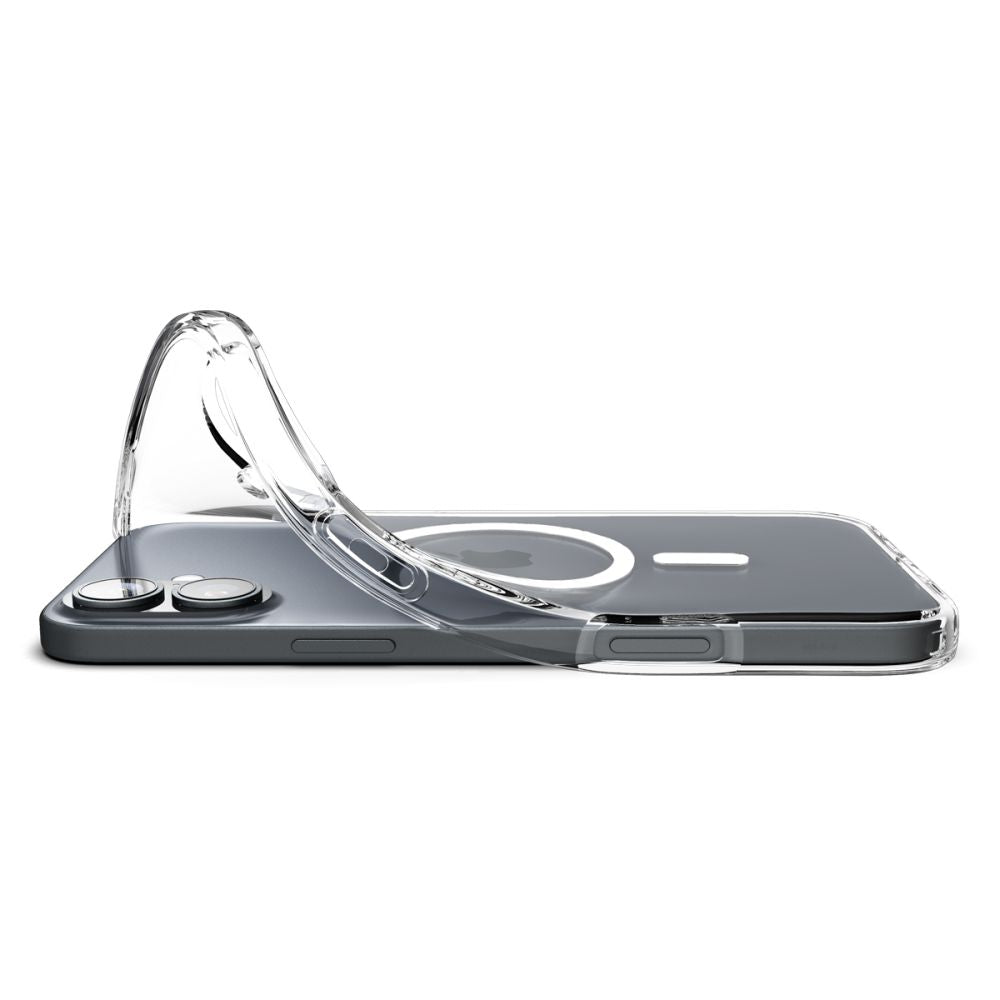 ETUI SPIGEN LIQUID CRYSTAL MAG MAGSAFE IPHONE 16 PLUS CLEAR TRANSPARENTNE