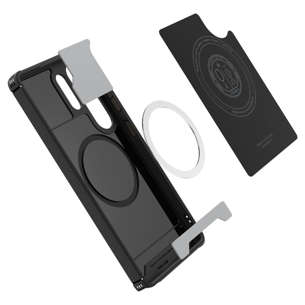 ETUI SPIGEN CORE ARMOR MAG MAGSAFE SAMSUNG GALAXY S25 ULTRA MATTE BLACK CZARNE