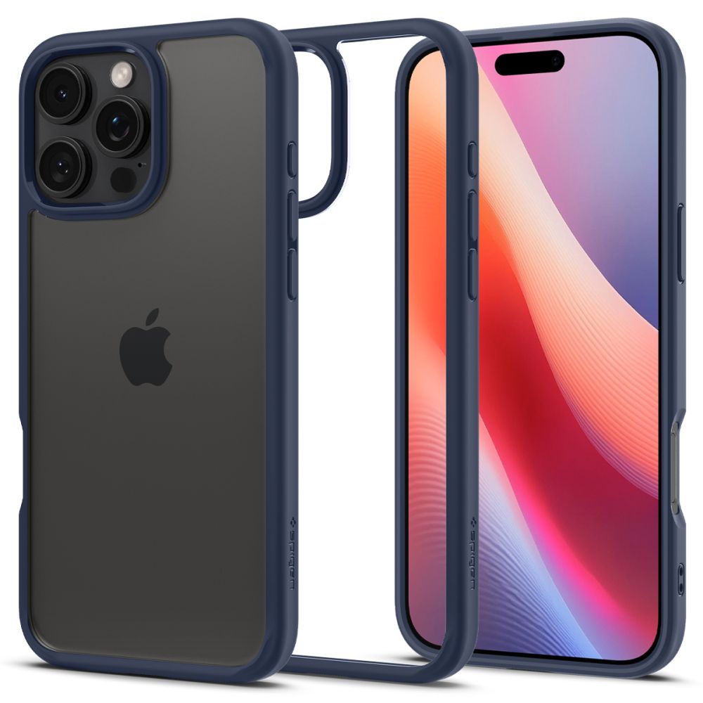 ETUI SPIGEN ULTRA HYBRID IPHONE 16 PRO MAX NAVY BLUE NIEBIESKIE