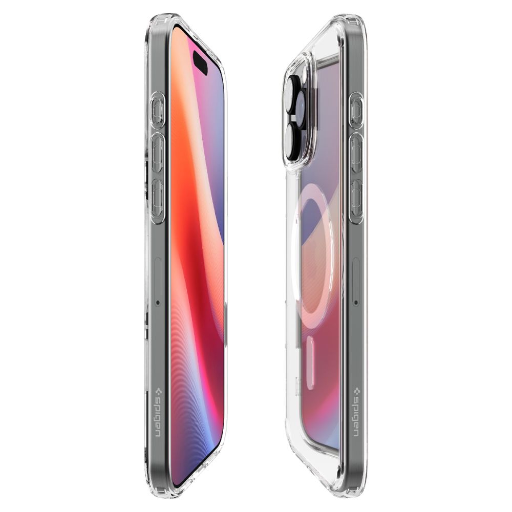ETUI SPIGEN ULTRA HYBRID ”T” MAG MAGSAFE IPHONE 16 PRO BIAŁE