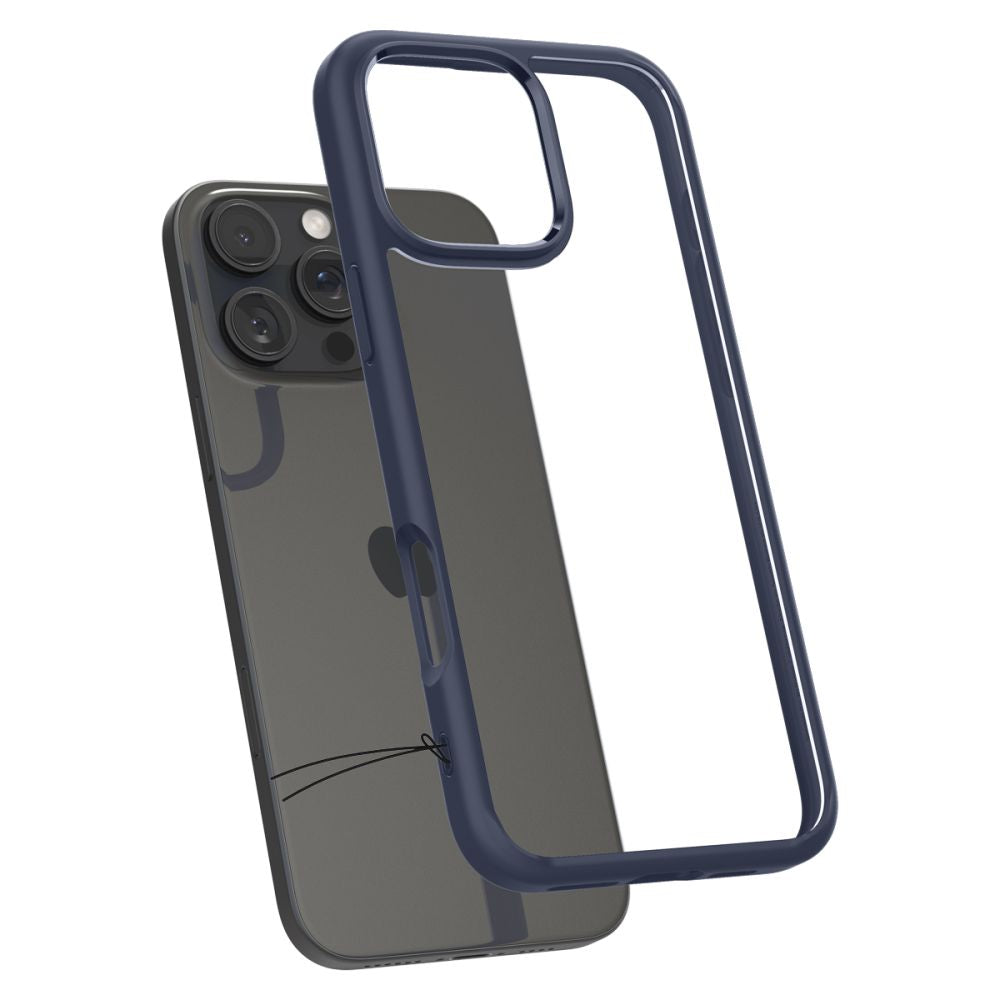 ETUI SPIGEN ULTRA HYBRID IPHONE 16 PRO NAVY BLUE NIEBIESKIE