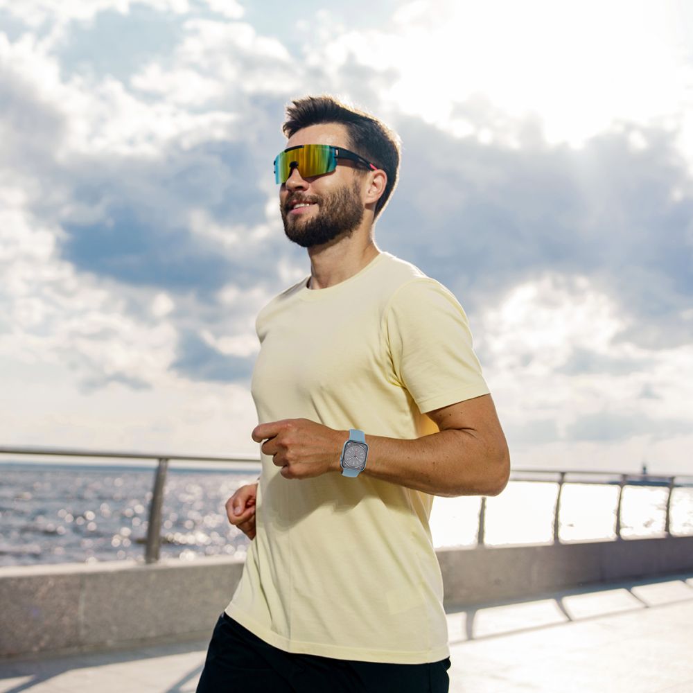 PASEK TECH-PROTECT SILICONE APPLE WATCH 6 / 7 / 8 / 9 / 10 / SE (40 / 41 / 42 MM) ŻÓŁTY