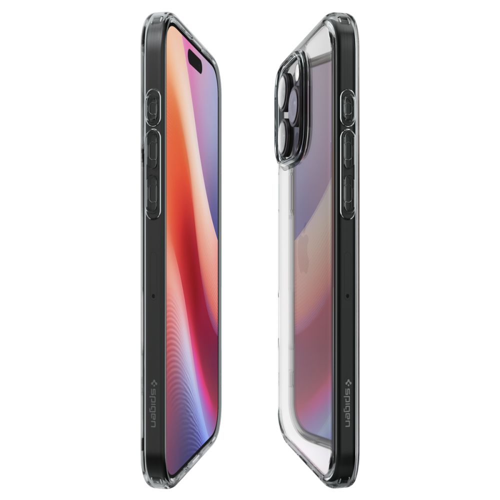 ETUI SPIGEN ULTRA HYBRID IPHONE 16 PRO SPACE CRYSTAL TRANSPARENTNO DYMIONE