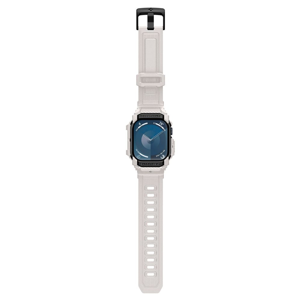 PASEK SPIGEN RUGGED ARMOR ”PRO” APPLE WATCH 10 (46 MM) DUNE BEIGE BEŻOWY
