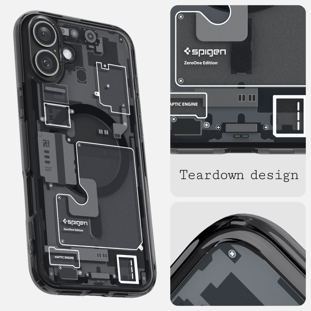 ETUI SPIGEN ULTRA HYBRID MAG MAGSAFE IPHONE 16 ZERO ONE