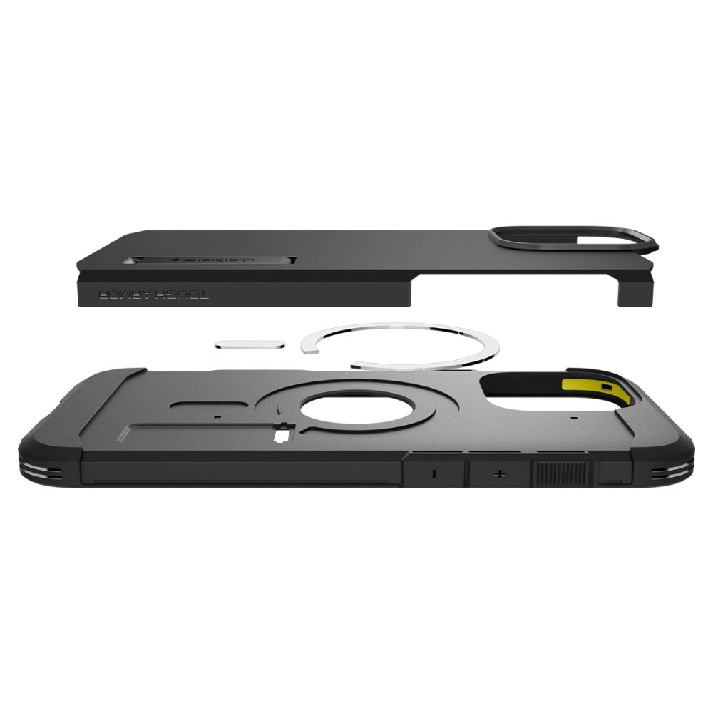 ETUI SPIGEN TOUGH ARMOR ”T” MAG MAGSAFE IPHONE 16 PRO BLACK CZARNE