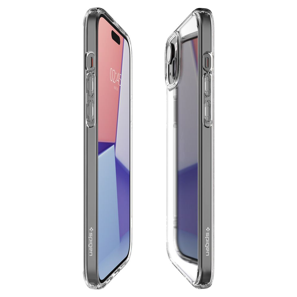 ETUI SPIGEN ULTRA HYBRID IPHONE 15 CRYSTAL CLEAR TRANSPARETNE