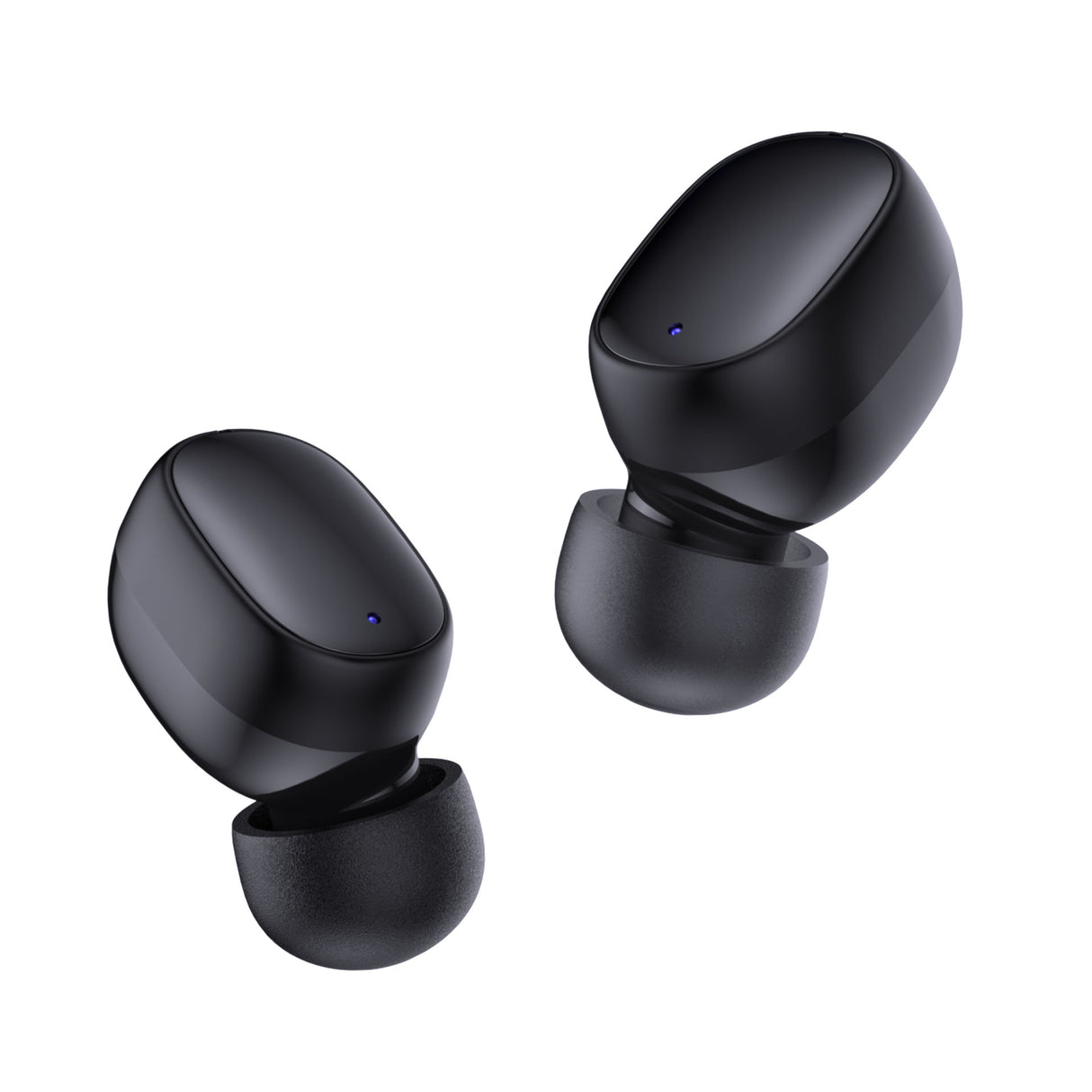 SŁUCHAWKI 3MK FLOWBUDS BLACK CZARNE