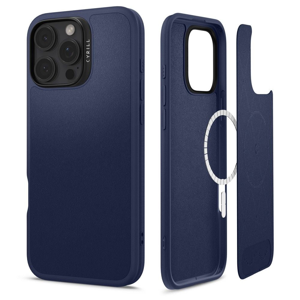 ETUI SPIGEN CYRILL KAJUK MAG MAGSAFE IPHONE 16 PRO NAVY NIEBIESKIE