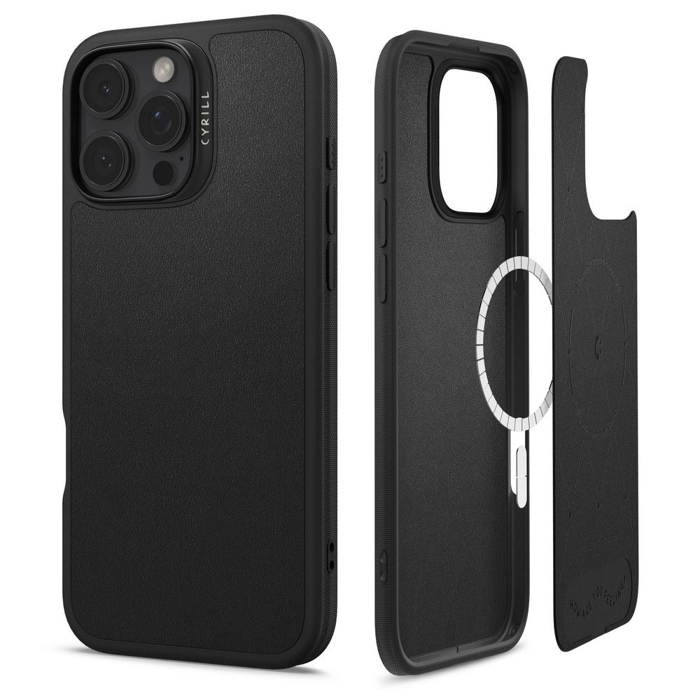 ETUI SPIGEN CYRILL KAJUK MAG MAGSAFE IPHONE 16 PRO BLACK CZARNE