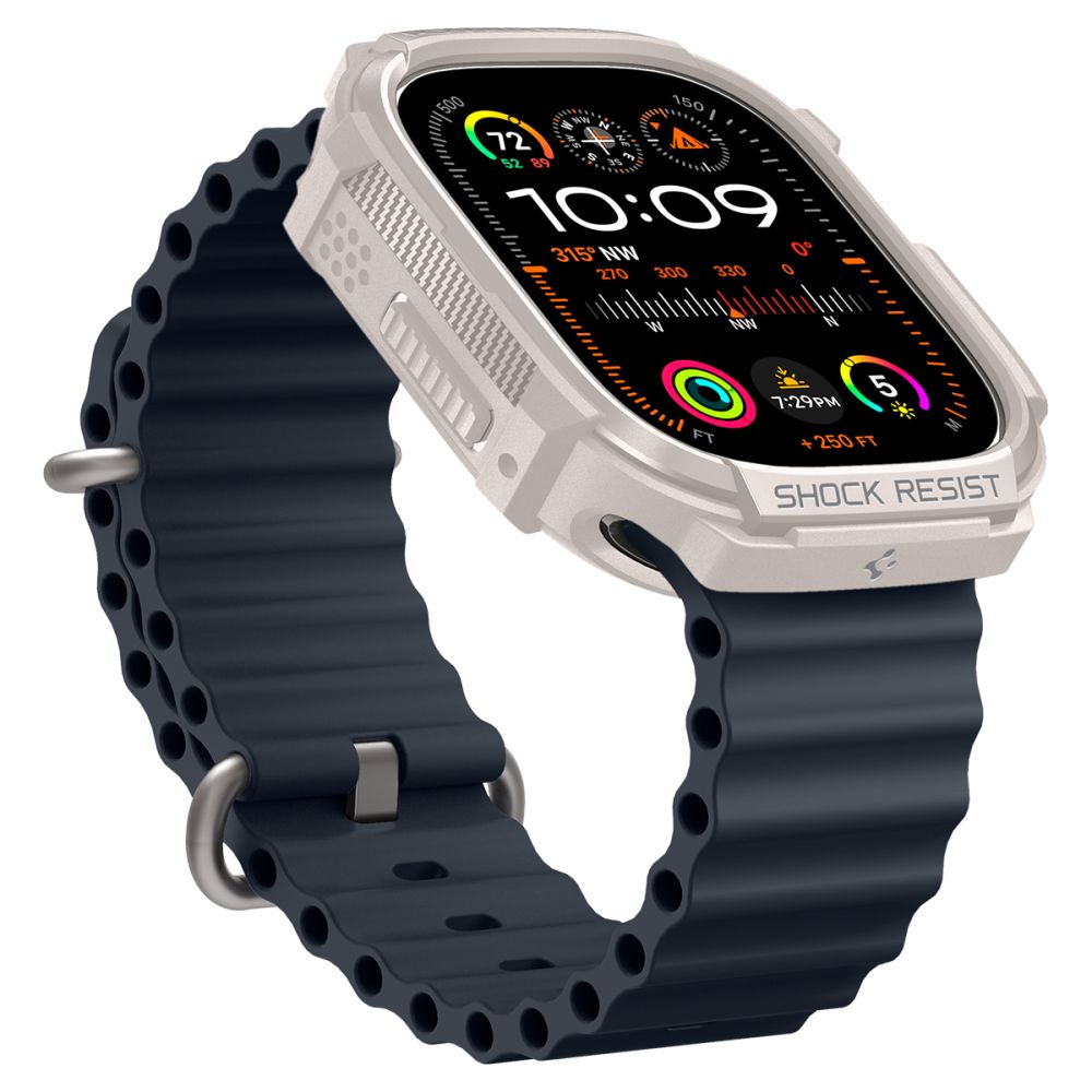 ETUI SPIGEN RUGGED ARMOR APPLE WATCH ULTRA 1 / 2 (49 MM) DUNE BEIGE BEŻOWE