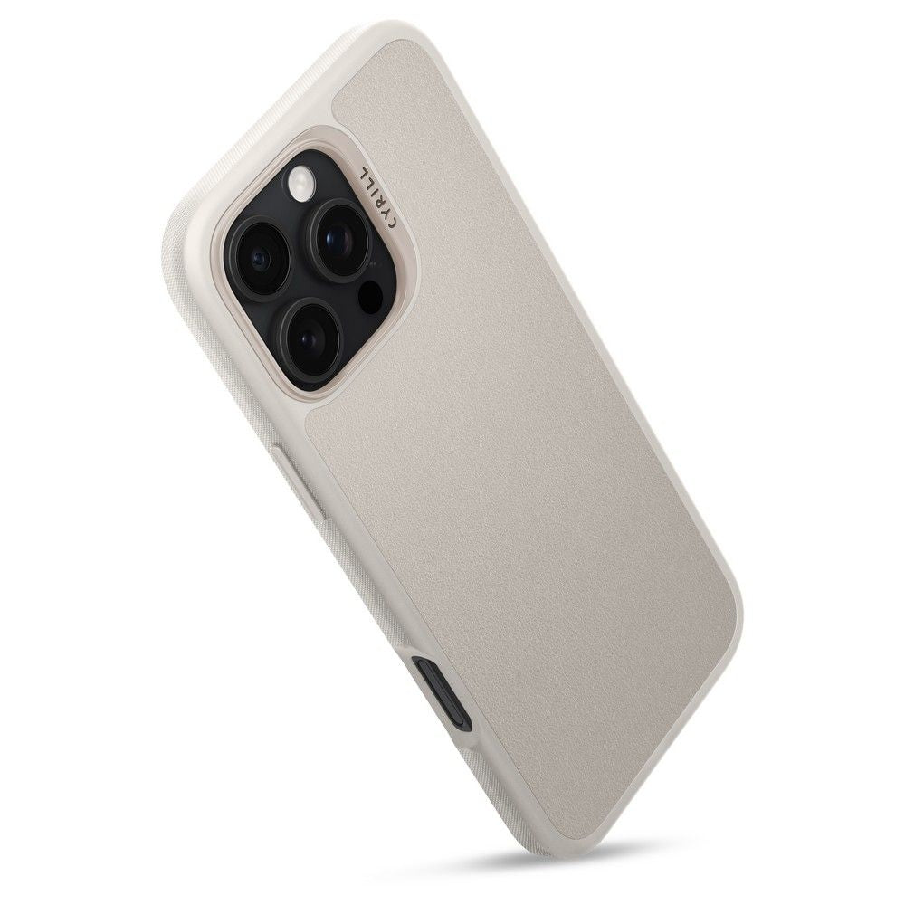 ETUI SPIGEN CYRILL KAJUK MAG MAGSAFE IPHONE 16 PRO CREAM BEŻOWE