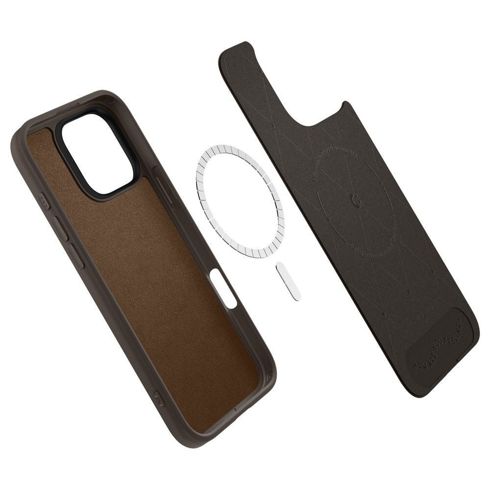 ETUI SPIGEN CYRILL KAJUK MAG MAGSAFE IPHONE 16 PRO BRĄZOWE