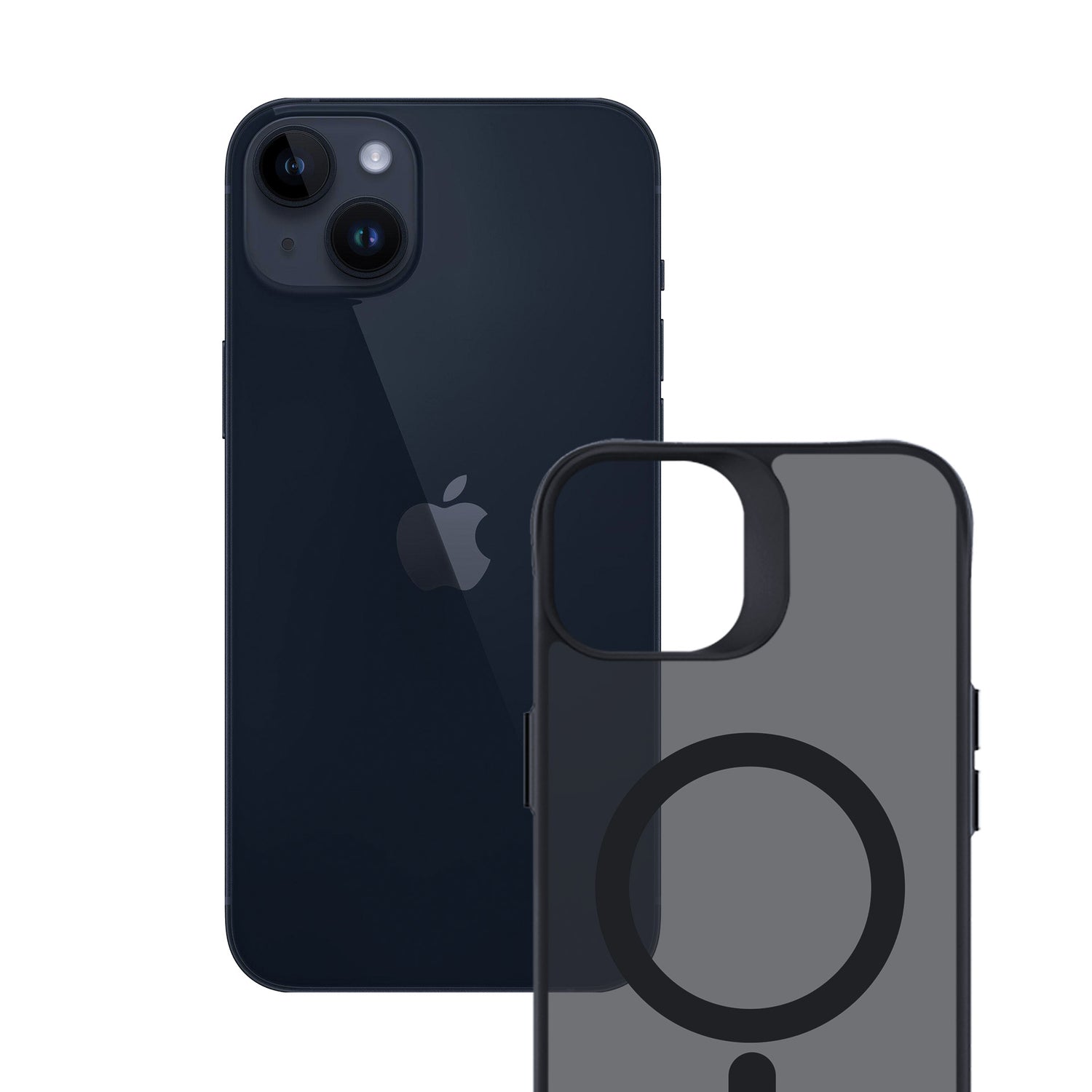 ETUI APPLE IPHONE 14 PLUS - 3MK SMOKE MAGCASE