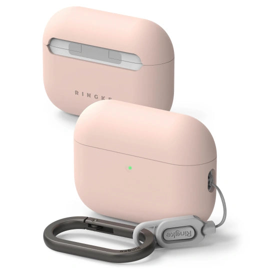 ETUI NA SŁUCHAWKI RINGKE SILICONE APPLE AIRPODS PRO 3 PINK SAND RÓŻOWE