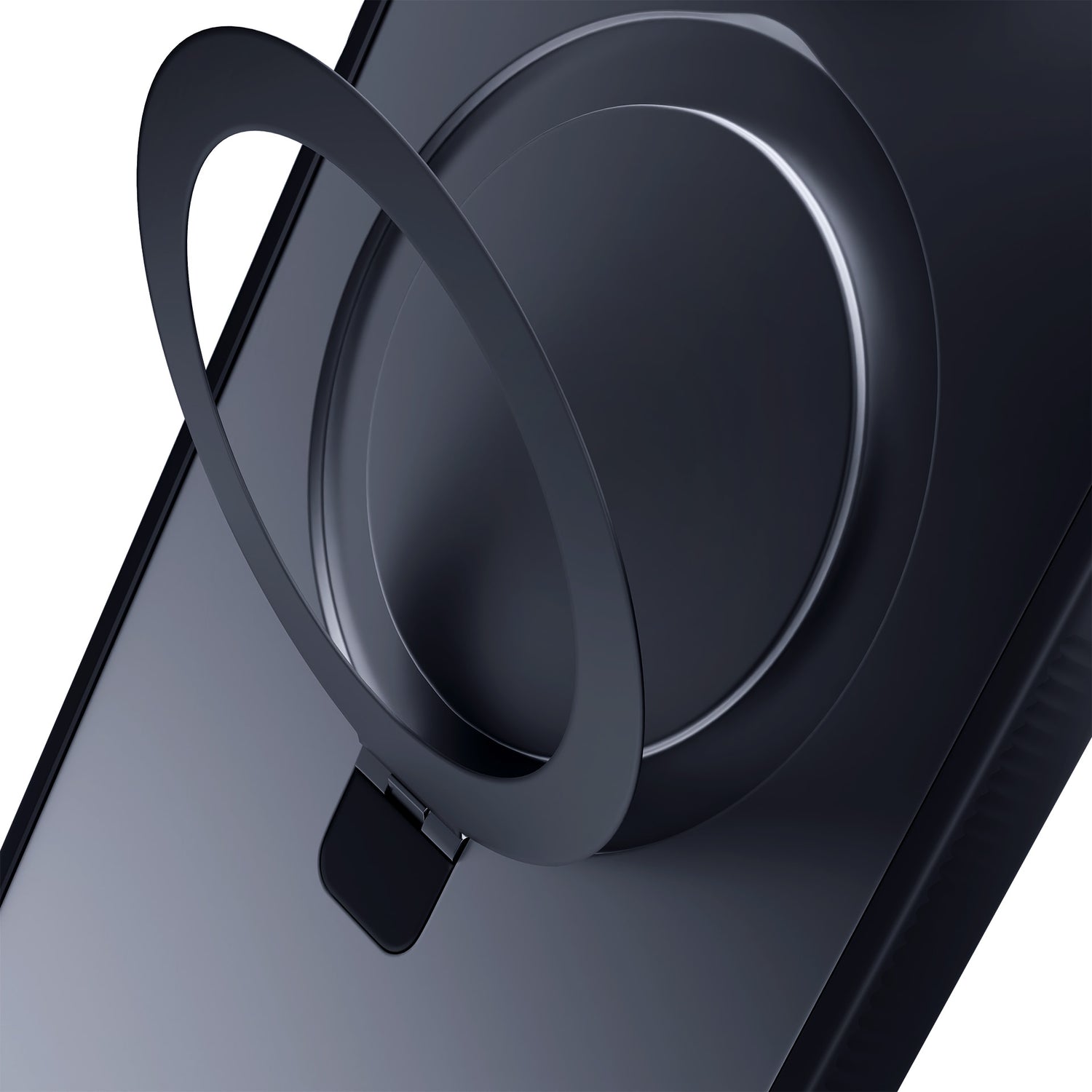 ETUI APPLE IPHONE 15 PLUS - 3MK SMOKE CASE MAG&STAND