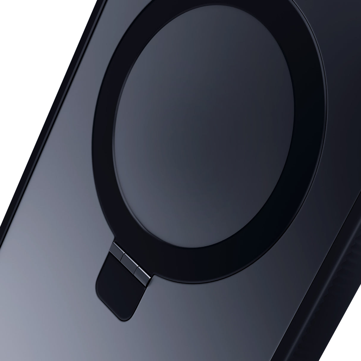 ETUI APPLE IPHONE 15 PLUS - 3MK SMOKE CASE MAG&STAND