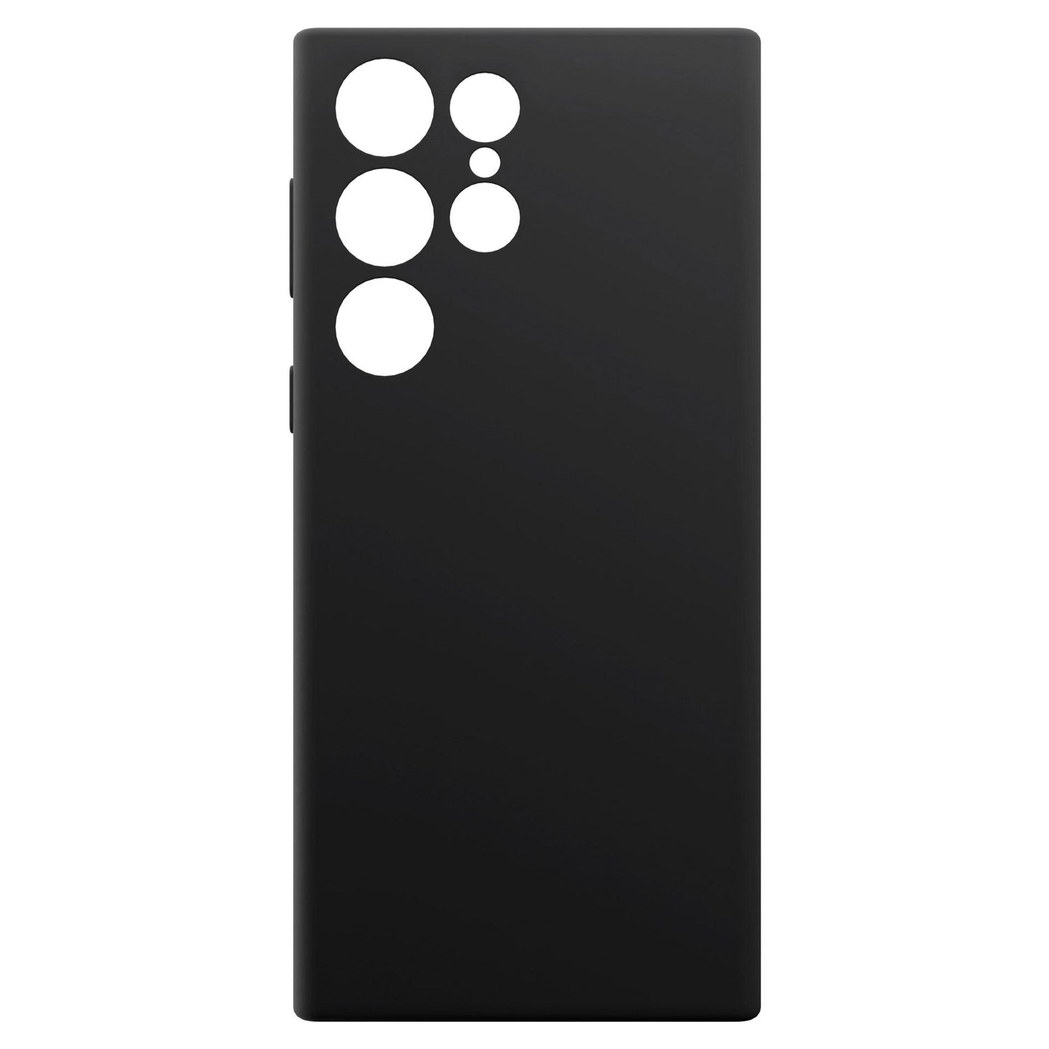 ETUI SAMSUNG GALAXY S24 ULTRA - 3MK SILICONE CASE CZARNE