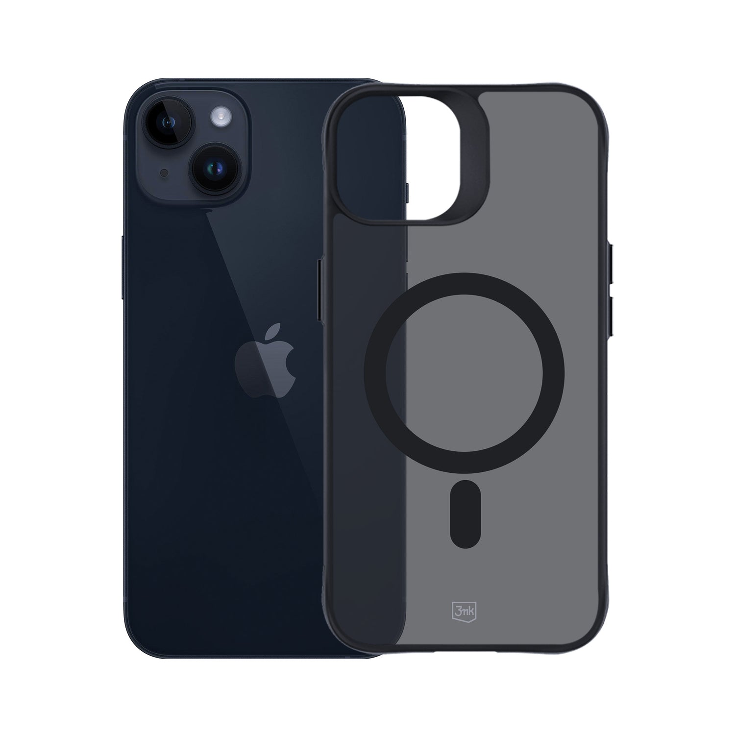 ETUI APPLE IPHONE 14 PLUS - 3MK SMOKE MAGCASE