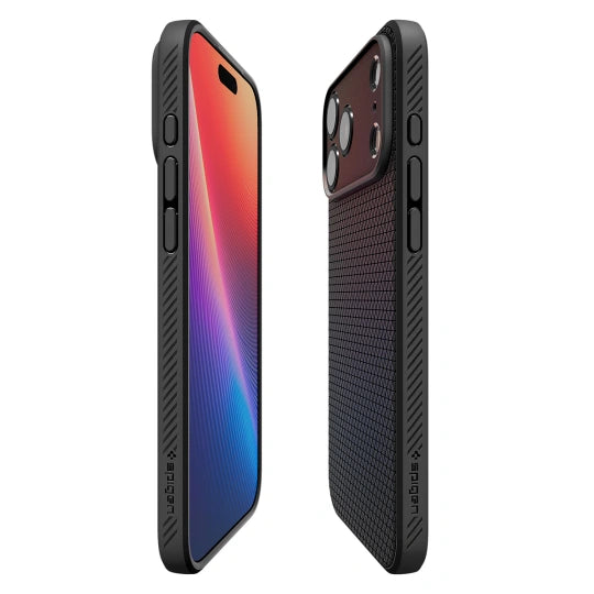 ETUI SPIGEN LIQUID AIR IPHONE 17 PRO MAX CZARNE