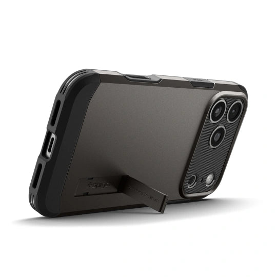 ETUI SPIGEN TOUGH ARMOR ”T” MAG MAGSAFE IPHONE 17 PRO MAX GUNMETAL SZARE