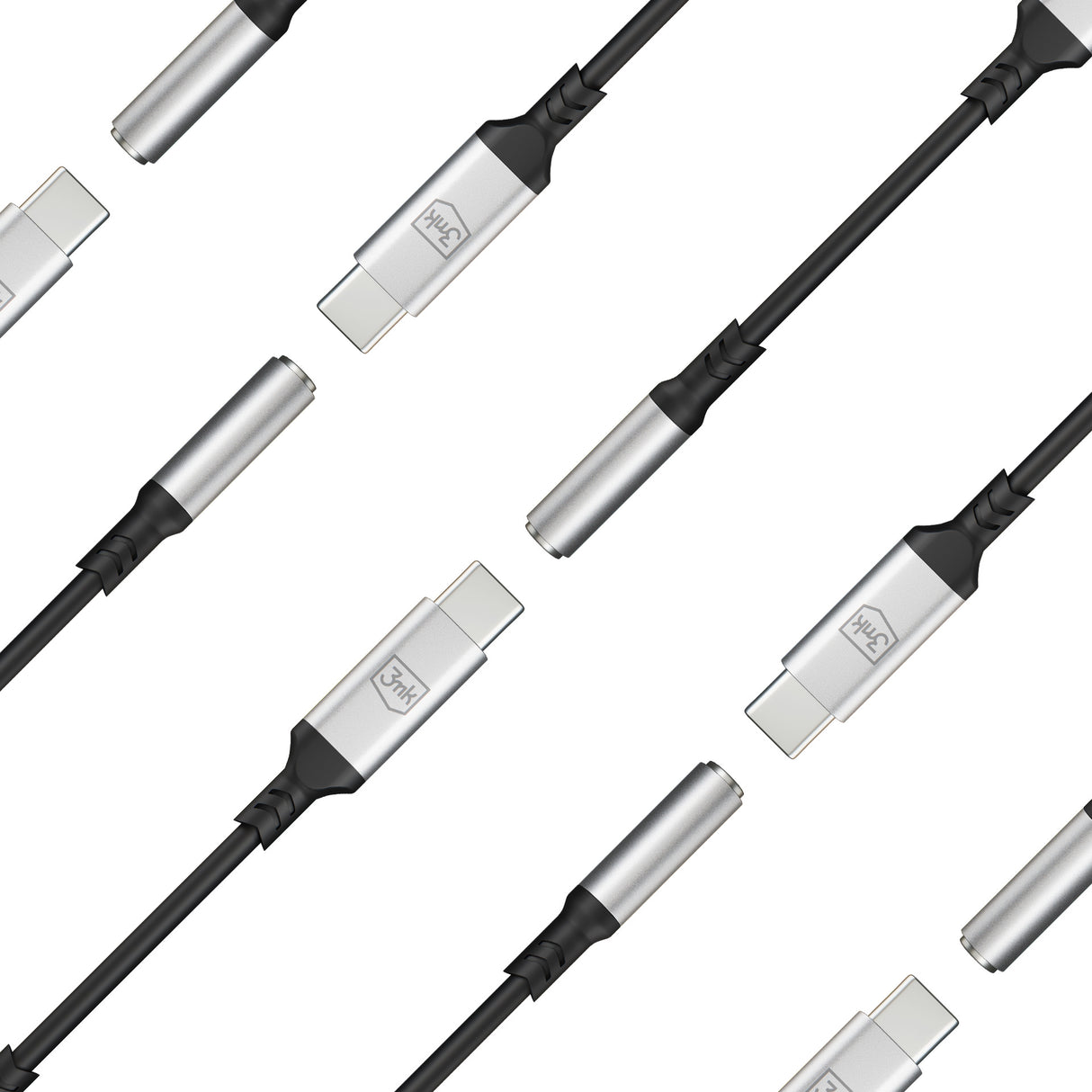 ADAPTER 3MK USB-C - JACK 3,5 MM