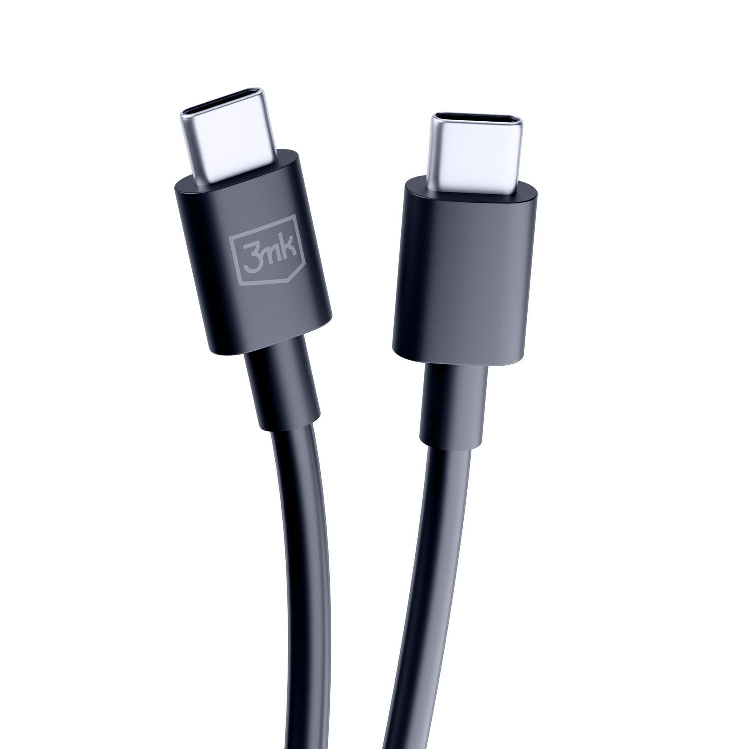 KABEL 3MK HYPER CABLE C TO C 100W 1.2M BLACK CZARNY