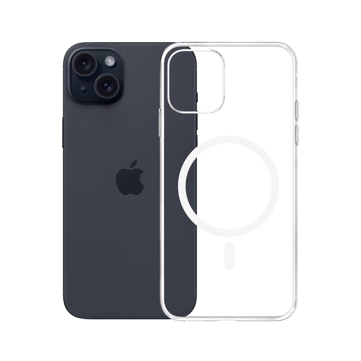 ETUI APPLE IPHONE 15 - 3MK CLEAR MAGCASE