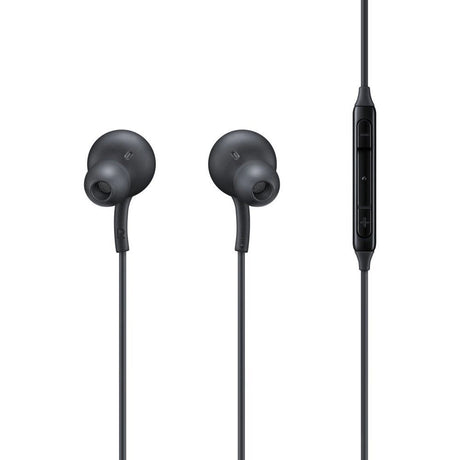 SŁUCHAWKI SAMSUNG AKG EO-IC100BBEGEU PRZEWODOWE DOKANAŁOWE USB-C - CZARNE