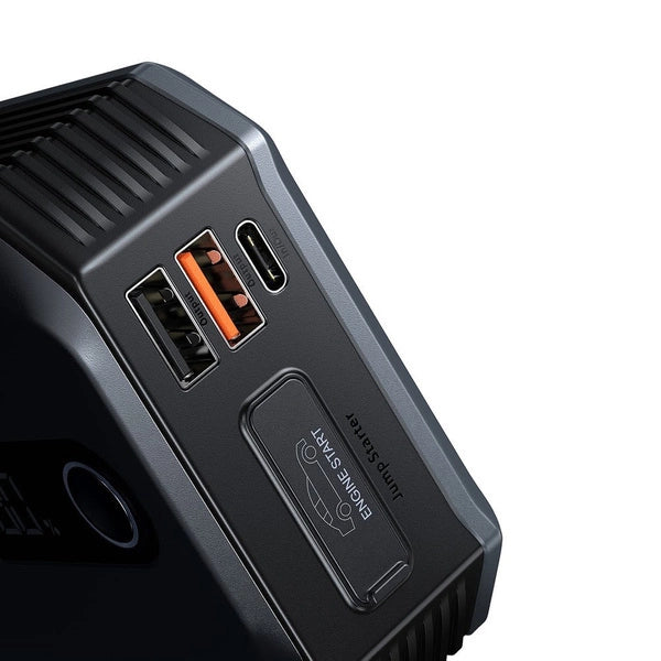 BASEUS CRJS04 SUPER ENERGY MAX CAR JUMP STARTER BOOSTER POWER BANK 20000MAH Z FUNKCJĄ ROZRUCHU 12V 8.0L 4.0L CGNL020001