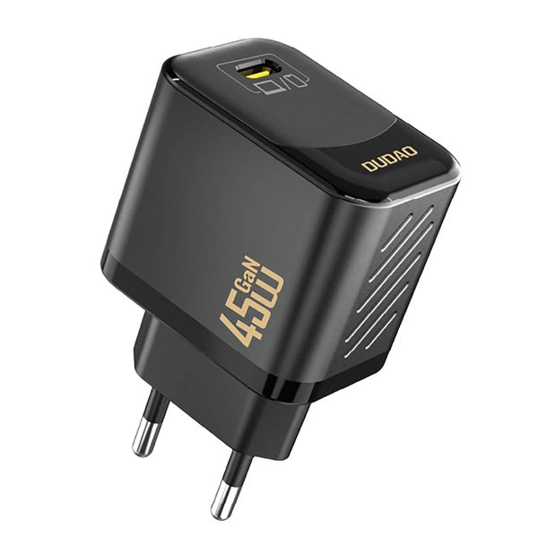ŁADOWARKA SIECIOWA DUDAO A28 45W GAN USB-C - CZARNA
