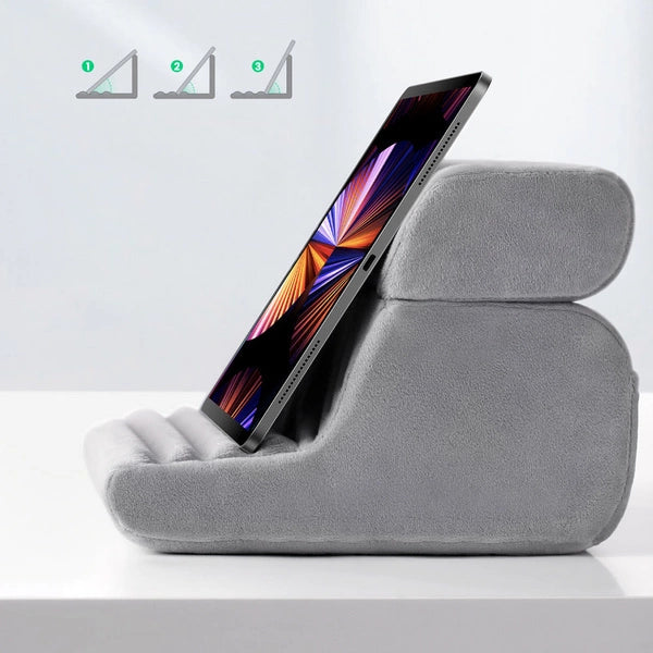 UGREEN WELUROWA SKŁADANA PODSTAWKA NA TABLET TELEFON SZARA LP473