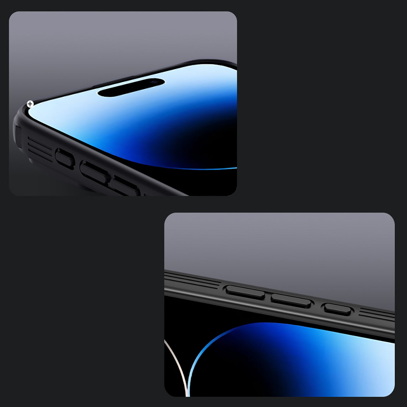 ETUI NILLKIN CAMSHIELD PRO CASE NA IPHONE 16 PRO MAX Z OSŁONĄ NA APARAT - CZARNE