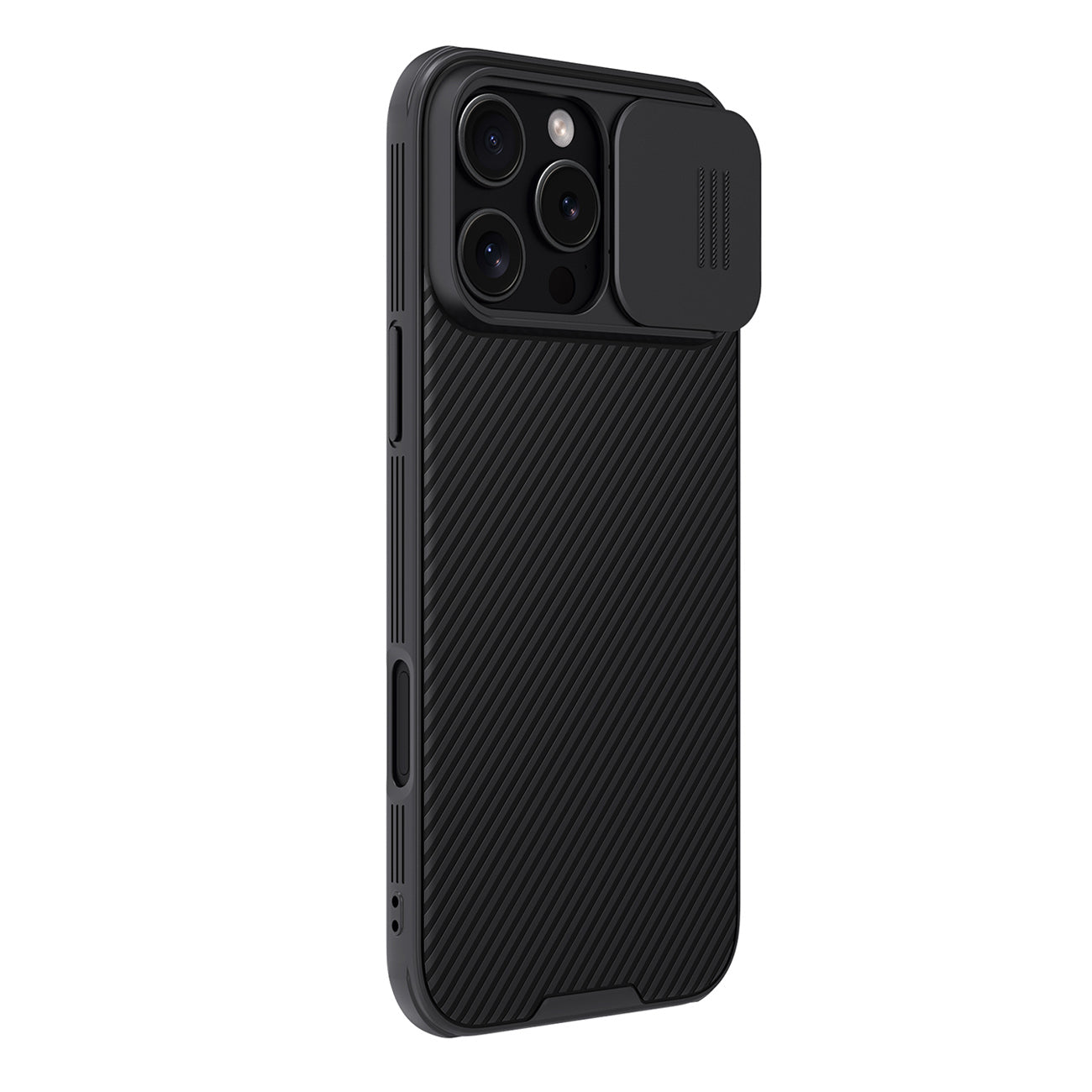 ETUI NILLKIN CAMSHIELD PRO CASE NA IPHONE 16 PRO MAX Z OSŁONĄ NA APARAT - CZARNE
