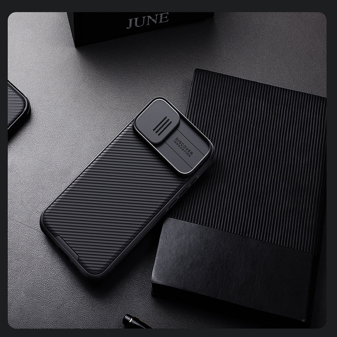 ETUI NILLKIN CAMSHIELD PRO MAGNETIC CASE NA IPHONE 16 PRO MAX - CZARNE