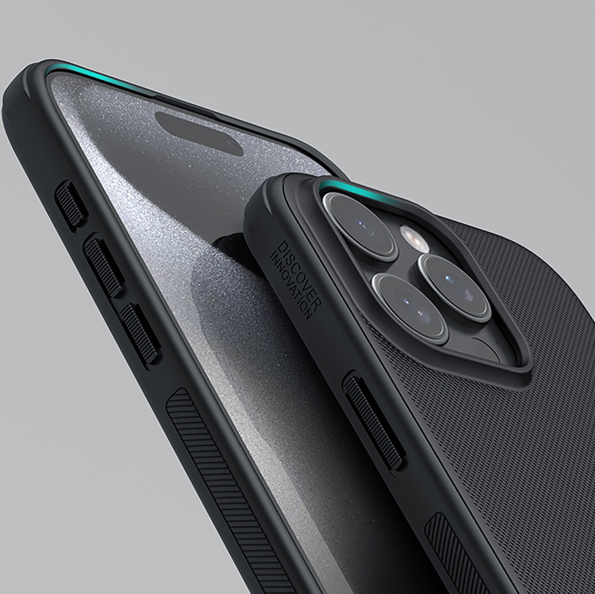 ETUI NILLKIN SUPER FROSTED SHIELD PRO NA IPHONE 16 PRO - CZARNE