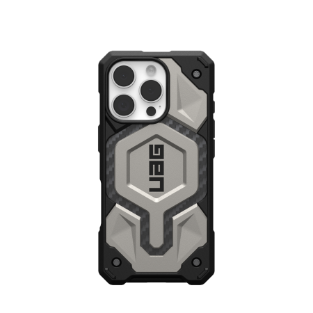 ETUI UAG MONARCH PRO Z MAGSAFE NA IPHONE 16 PRO - TYTANOWE