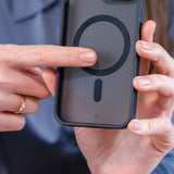 ETUI APPLE IPHONE 16 PRO - 3MK SMOKE MAGCASE
