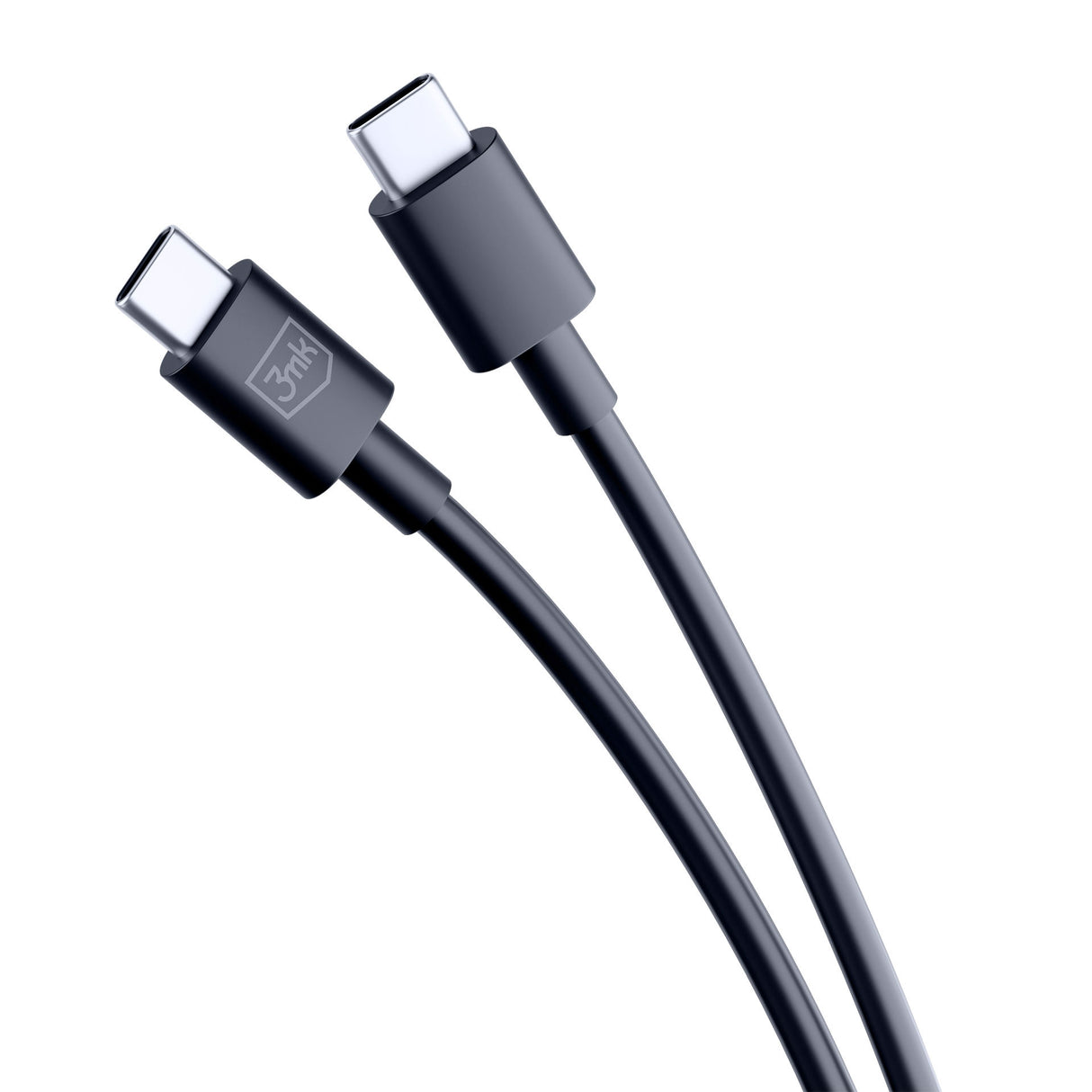 KABEL 3MK HYPER CABLE C TO C 100W 1.2M BLACK CZARNY