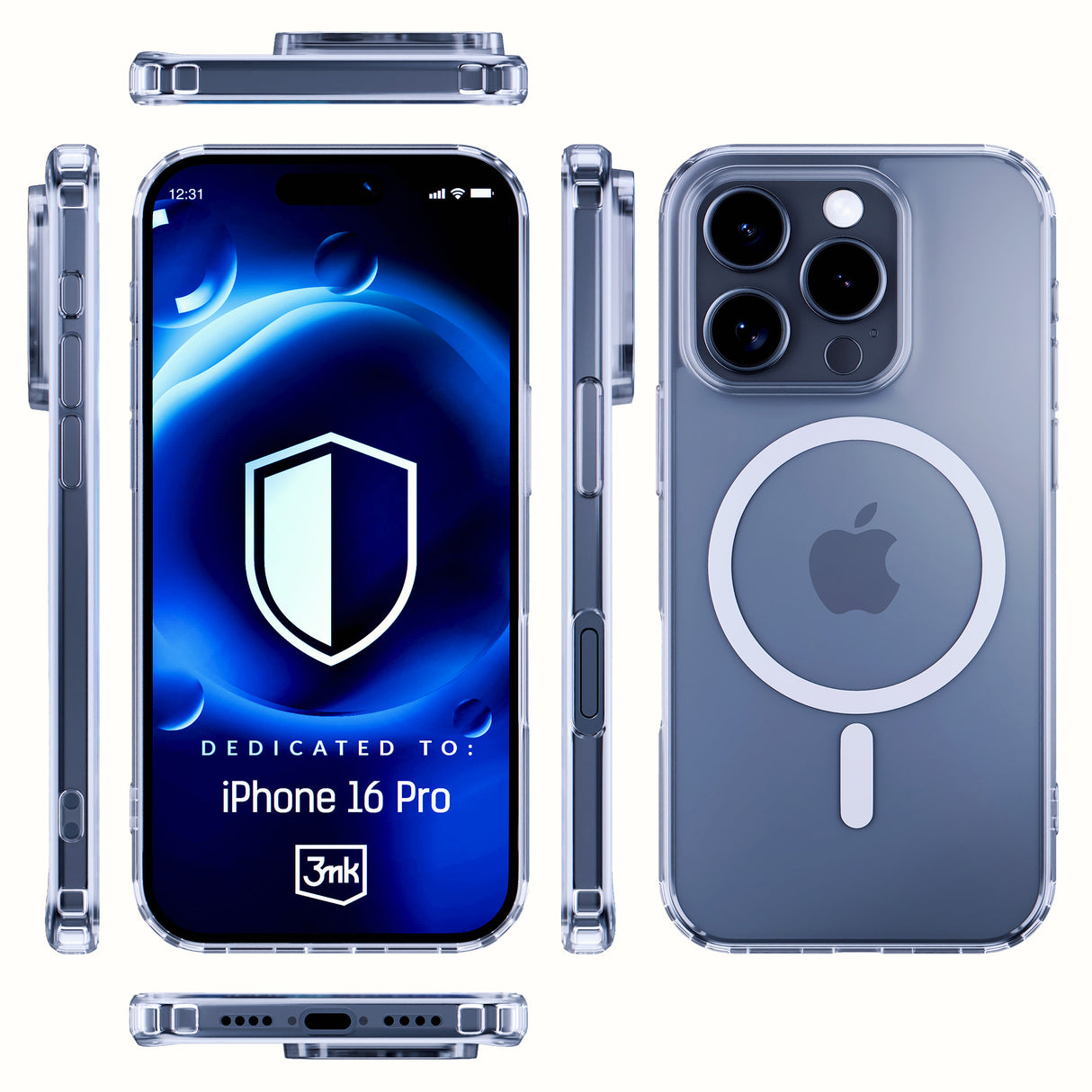 ETUI APPLE IPHONE 16 PRO - 3MK MAGCASE