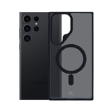 ETUI SAMSUNG GALAXY S24 ULTRA - 3MK SMOKE MAGCASE