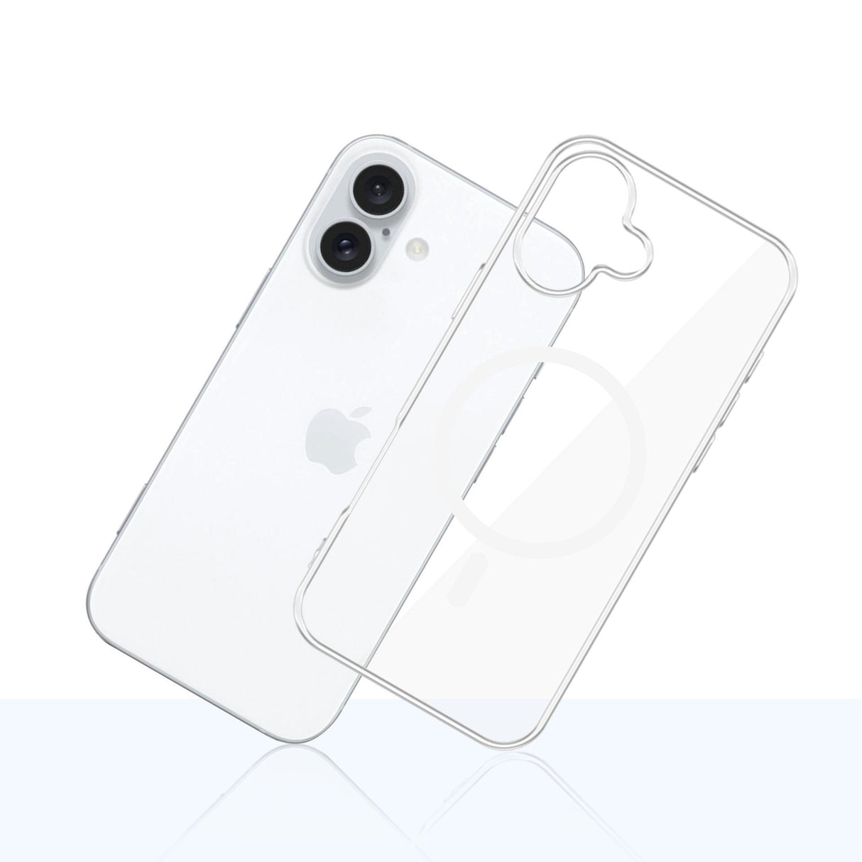 ETUI APPLE IPHONE 16 PLUS - 3MK CLEAR MAGCASE