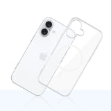 ETUI APPLE IPHONE 16 PLUS - 3MK CLEAR MAGCASE