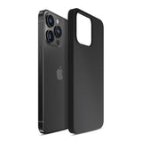 ETUI APPLE IPHONE 15 PRO - 3MK SILICONE CASE CZARNE