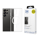 ETUI SAMSUNG GALAXY S25 ULTRA - 3MK CLEAR MAGCASE