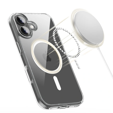 ETUI TECH-PROTECT FLEXAIR HYBRID MAGSAFE IPHONE 17 CLEAR TRANSPARETNE