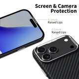 ETUI TECH-PROTECT ION CARBON MAGSAFE IPHONE 17 PRO BLACK/SILVER